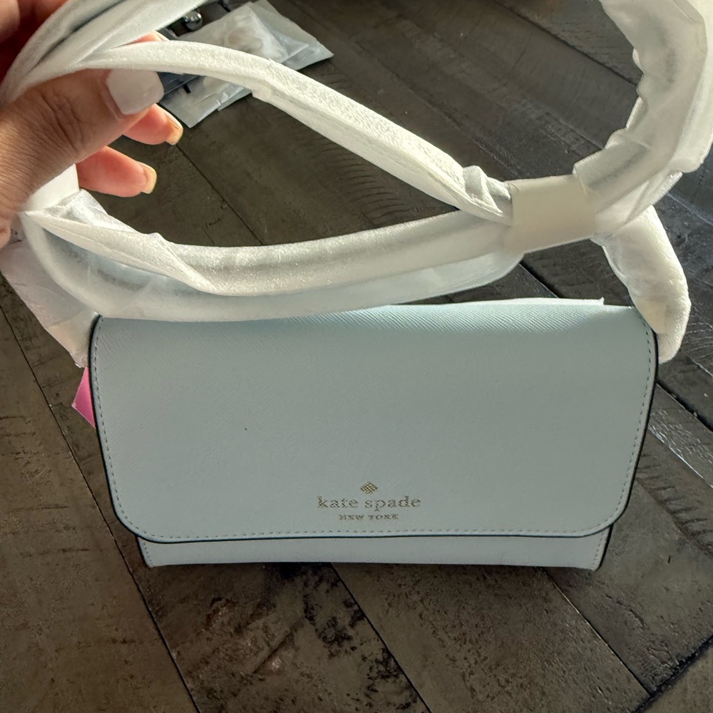 Kate Spade Light Blue Crossbody Bag